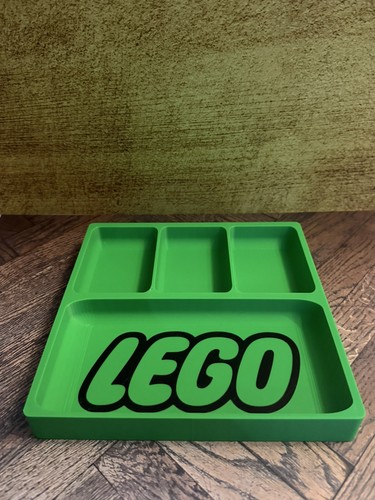 Lego inspired sorting - sorting, tray
