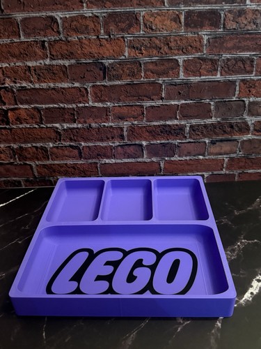 Lego inspired sorting - inspired, tray
