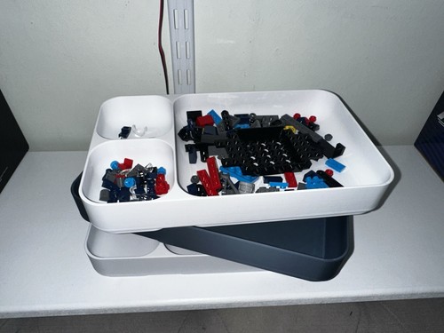 Stackable lego sorting tray - stackable,