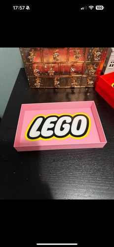 Lego inspired sorting tray - lego,
