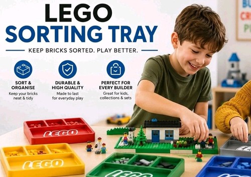 Lego sorting tray multiple - lego,
