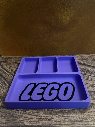 Lego inspired sorting tray - lego,